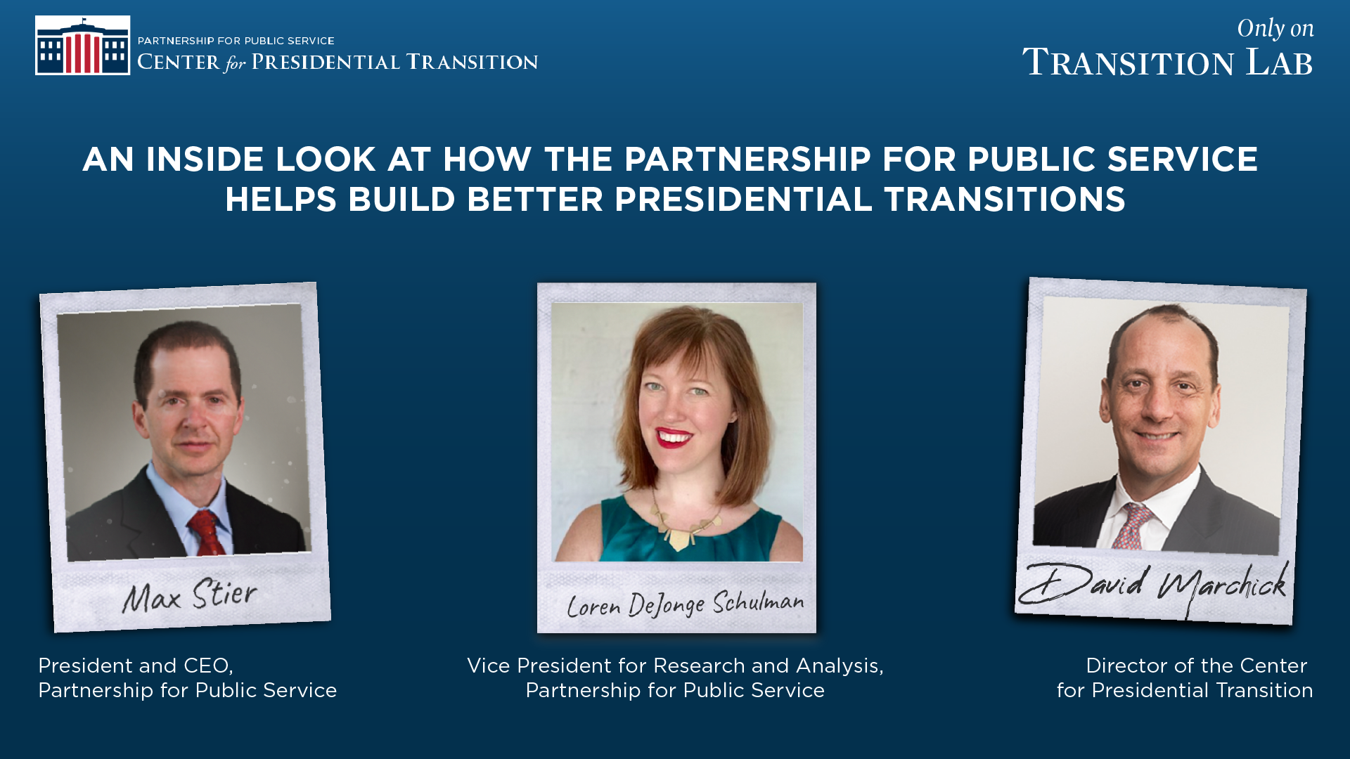 An Inside Look at How the Partnership for Public Service Helps Build
